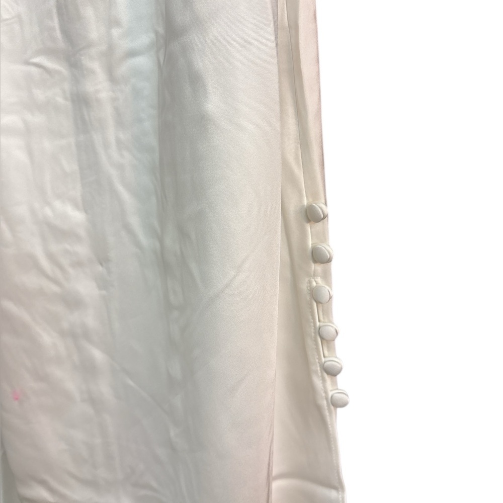 NWT Sachin & Babi Dylan Ivory Satin Lace Midi Dress‎ Bridal Cocktail - 14 - Picture 10 of 11